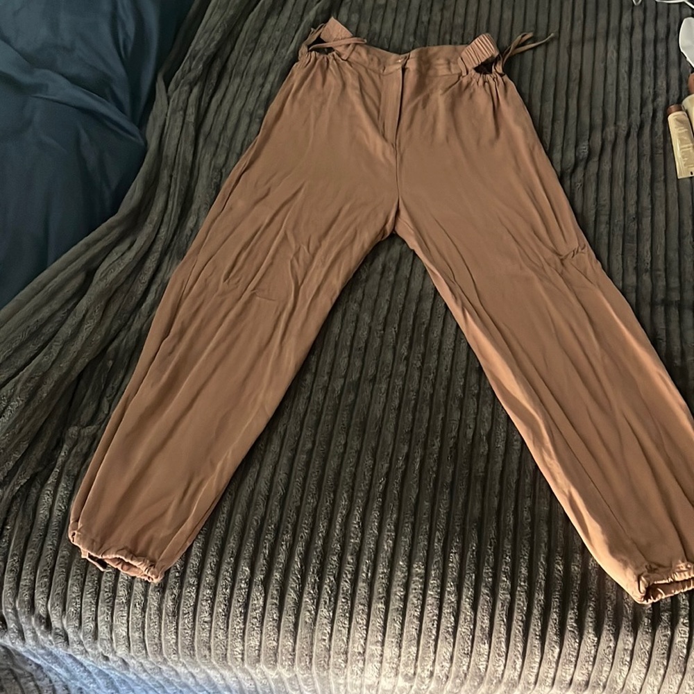Pink dressy pants